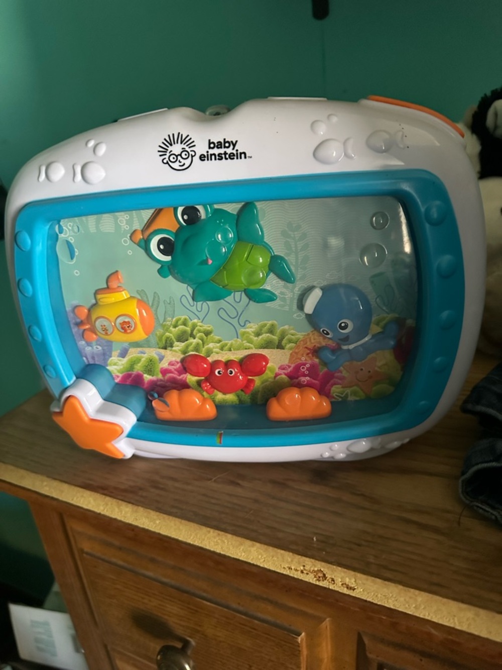 Baby Einstein Blue and White Interactive Water Play Toy